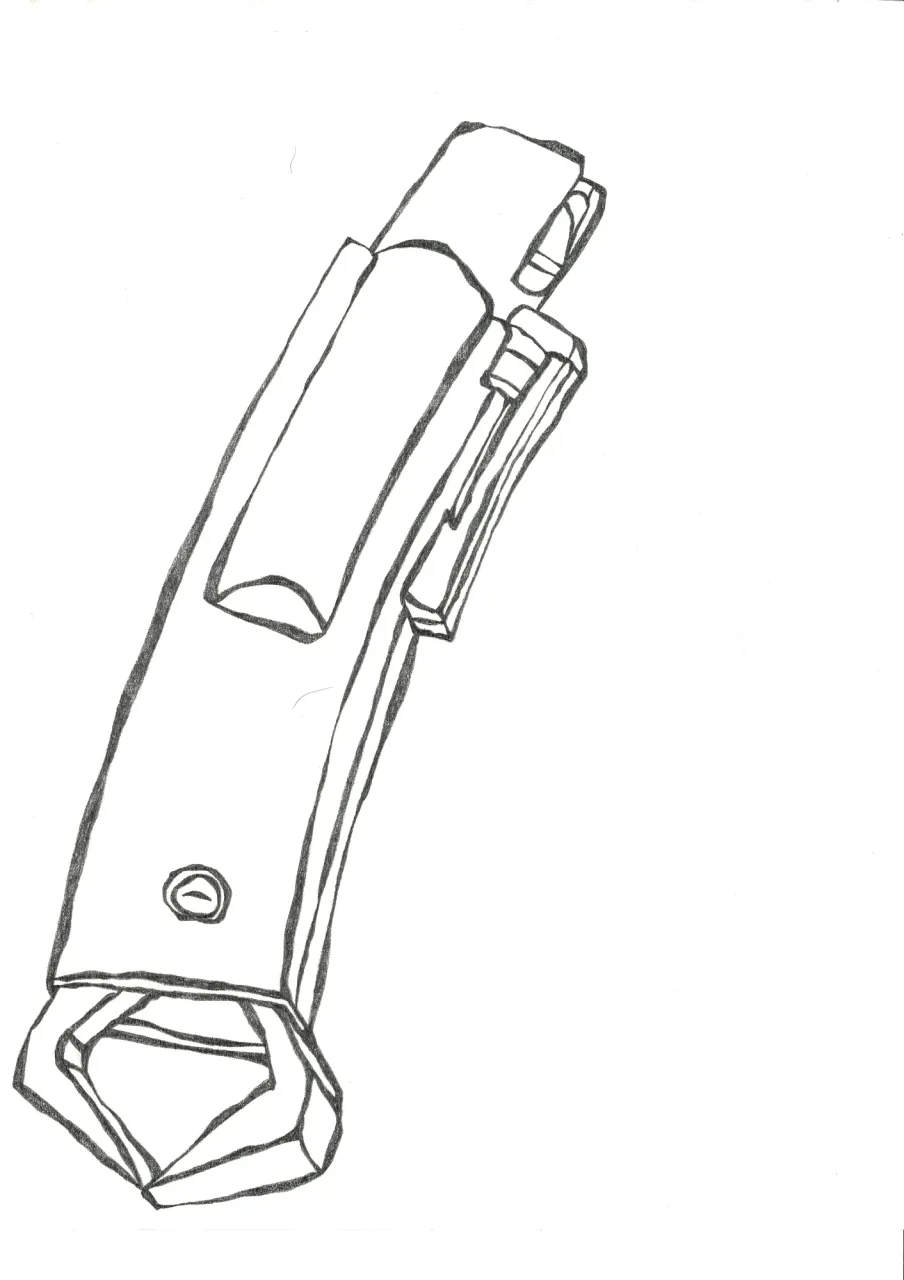 Einhundertdreiundfünfzig – Pencil on paper · 21 × 29.7 cm
