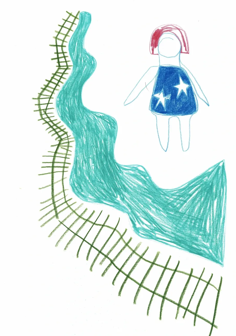 Einhundertvierundachtzig – Pencil on paper · 21 × 29.7 cm