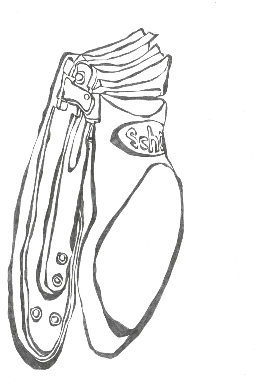Einhundertvierundfünfzig – Pencil on paper · 29.7 × 42 cm