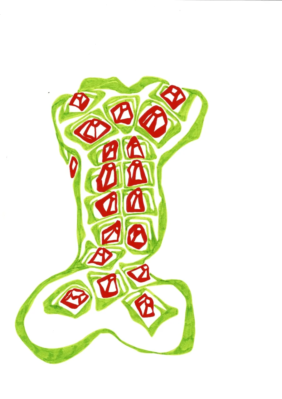 Einhundertneunundvierzig – Pen on paper · 29.7 × 42 cm